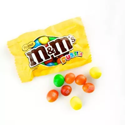 M&M's Peanut Fun Size 5LB Bulk