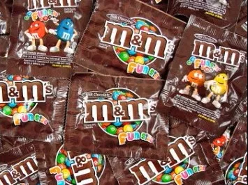 M&M's Plain Fun Size 5LB Bulk