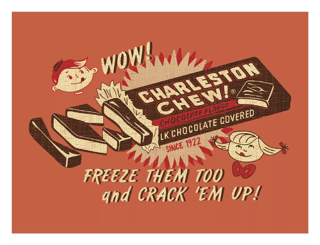 Magnet - Tootsie Roll Industries, Charleston Chew