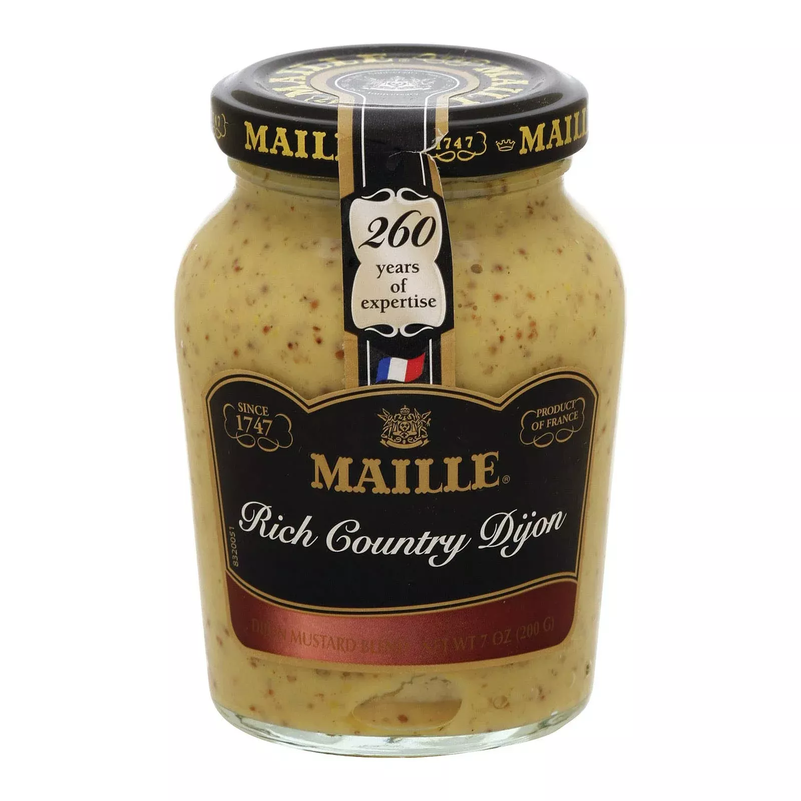 Maille Mustard Dijon Rich Country, 7 Oz