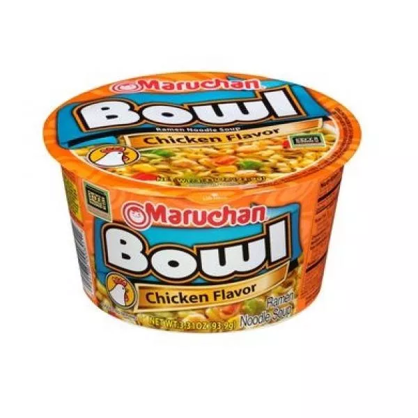 Maruchan Bowl Chicken 3.31 Ounce Size - 6 Per Case