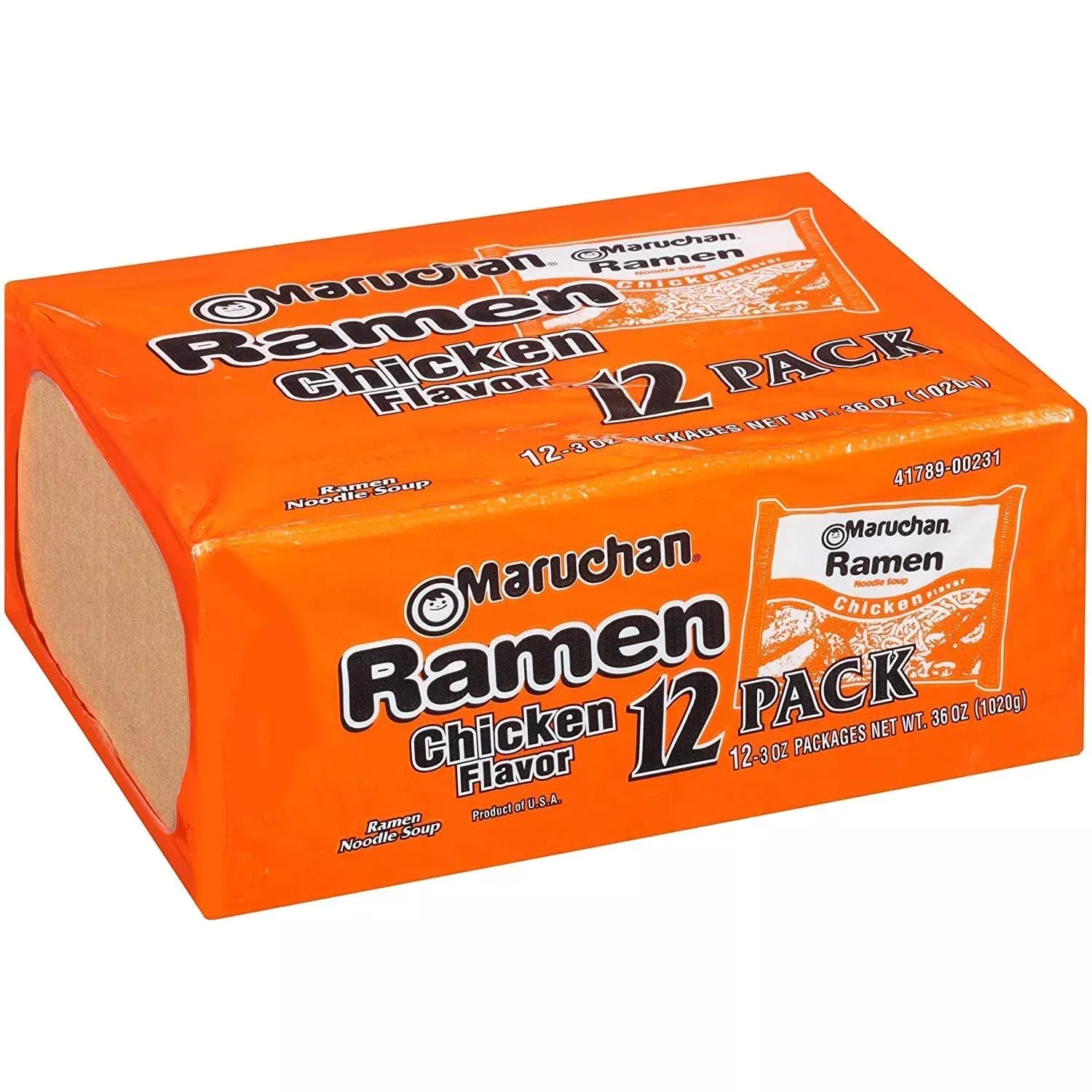 Maruchan Ramen Chicken Flavor Noddle Soup 12 Pack (1) - Set Of 2