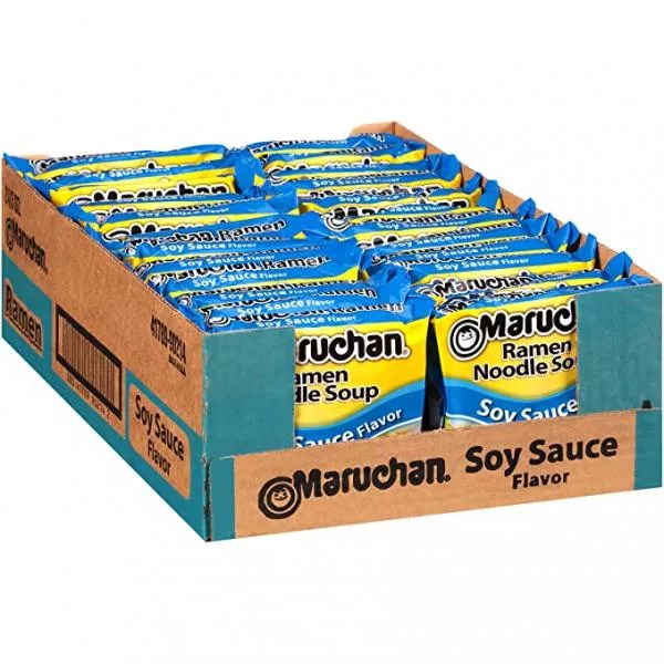 Maruchan Ramen Soy Sauce 3 Ounce Size - 24 Per Case