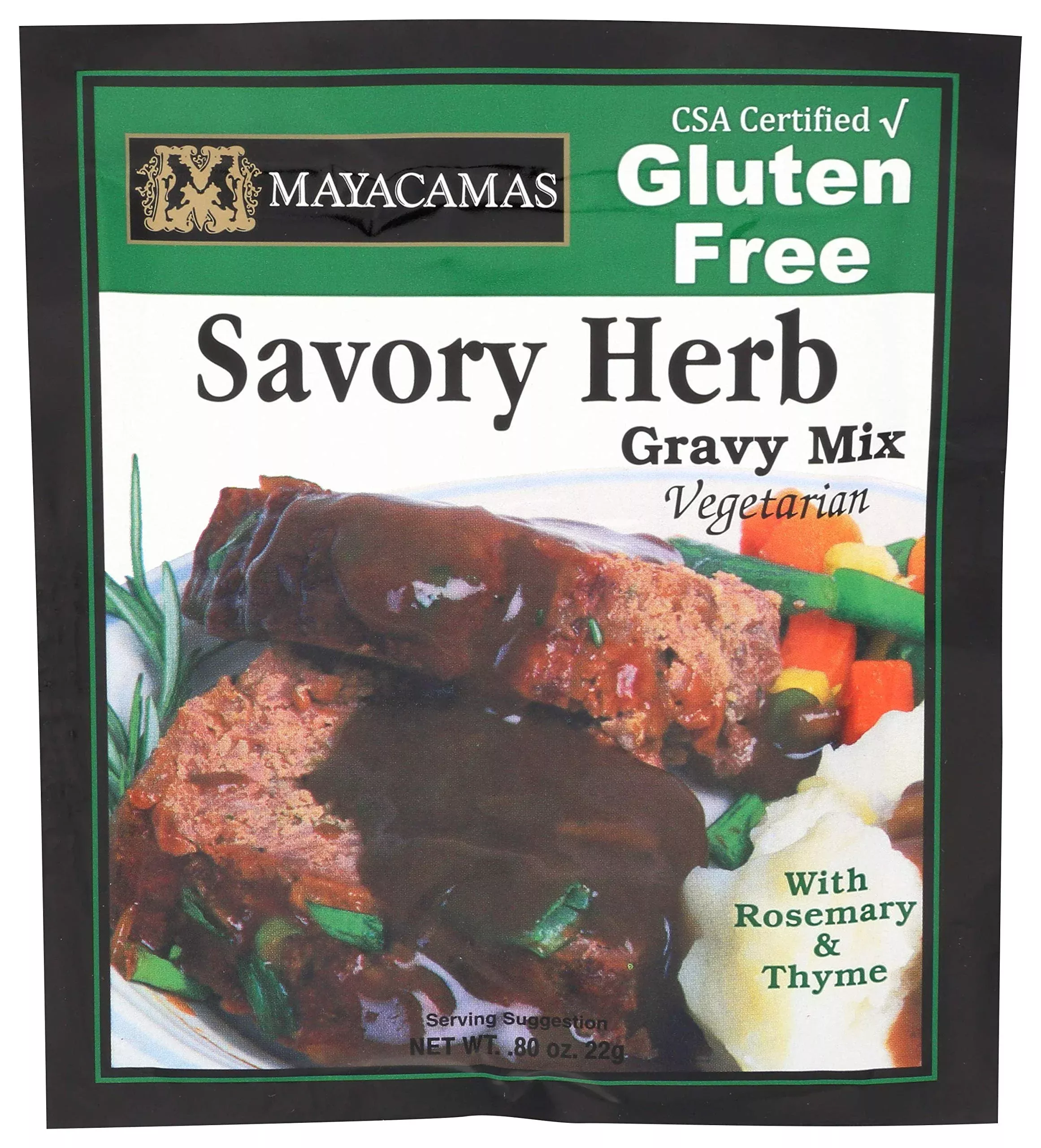 Mayacamas Savory Herb Gravy Mix, 0.8 Ounce (Pack Of 12)
