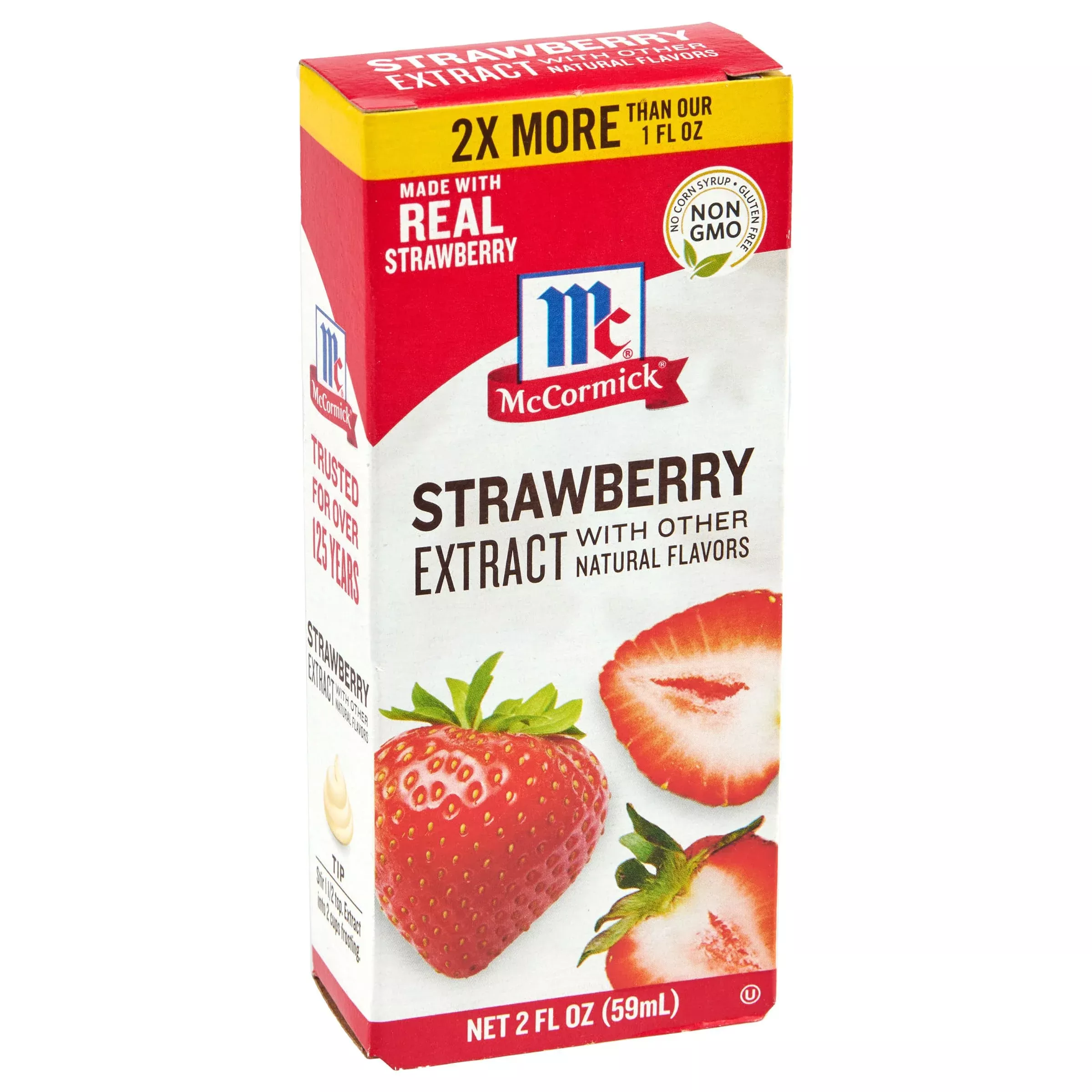 Mccormick Strawberry Extract With Other Natural Flavors, 2 Fl Oz