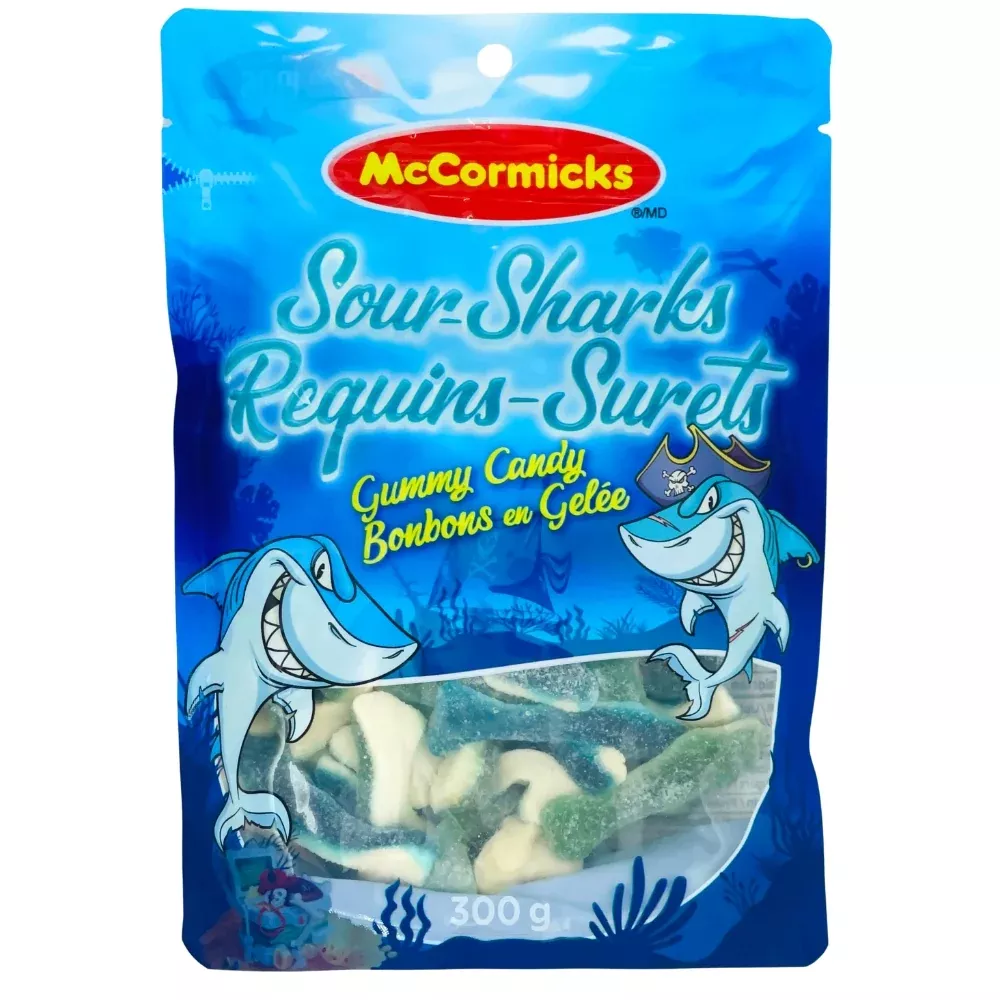 McCormicks Sour Sharks Candy - 300g