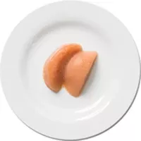 Medtrition Cafe Puree Peaches 2.5 Ounce Size - 24 Per Case