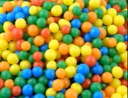Micro Assorted 1/4th" Jawbreakers 5LB Bulk