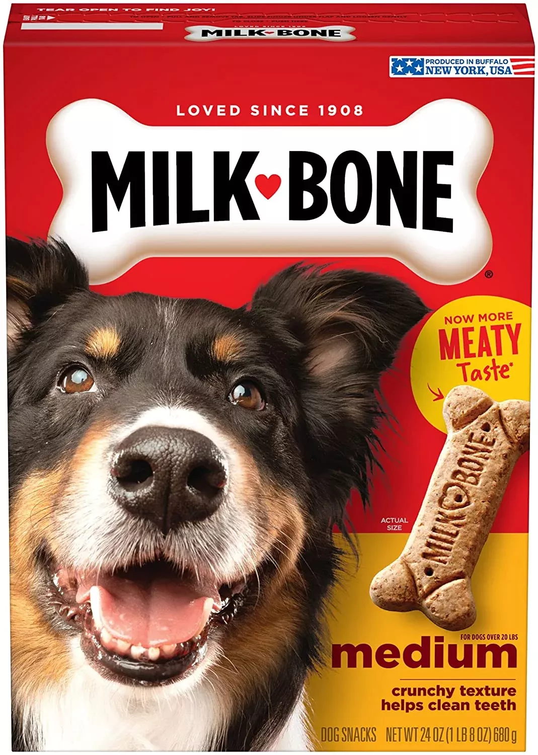 Milk-Bone Biscuit Milk Bone Med Single Box