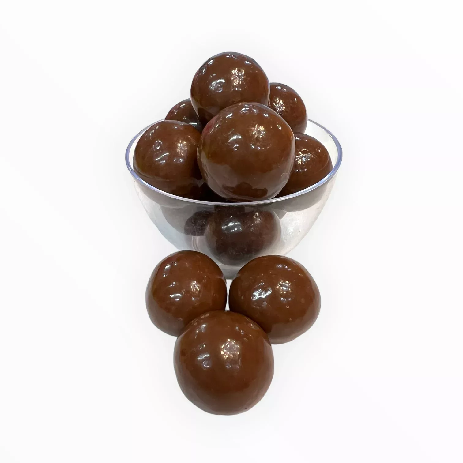 MILK CHOCOLATE TRIPLE DIPPED MALT BALLS BULK