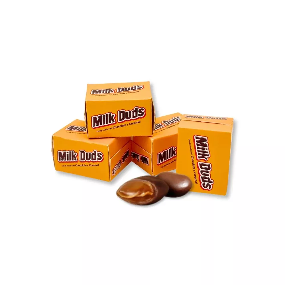 Milk Duds Chocolate and Caramel Candy – Snack Size Box – Bulk Value Bag – 1 lb