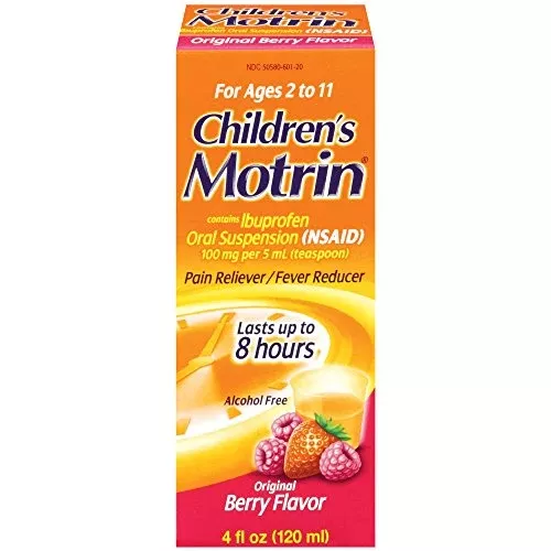 Motrin Child Berry Susp 4 oz 1 Per Bottle