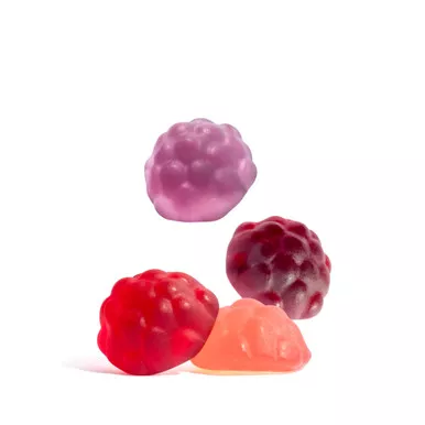 Natural Berry 4 Flavor Gummi Berries