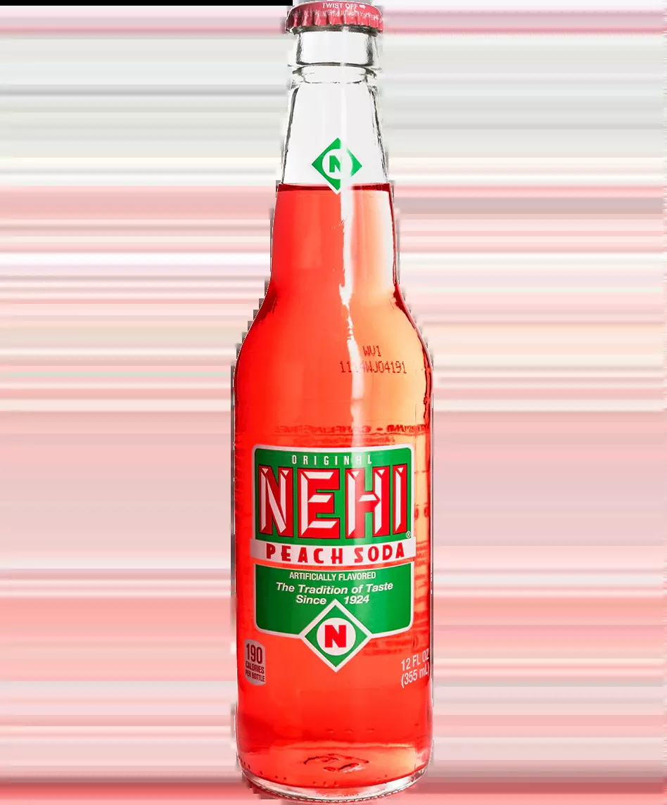 Nehi Peach Glass Bottle Soda 2 Pack