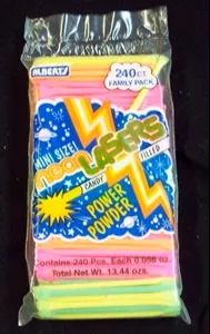 Neon Laser Straws - 240ct