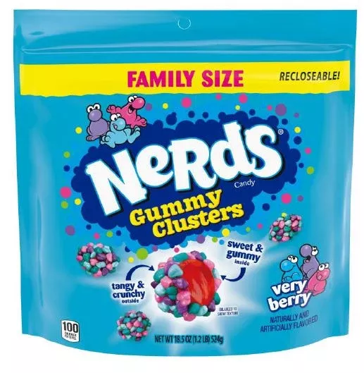 Nerds Gummy Clusters Peg Bag 18.5 oz