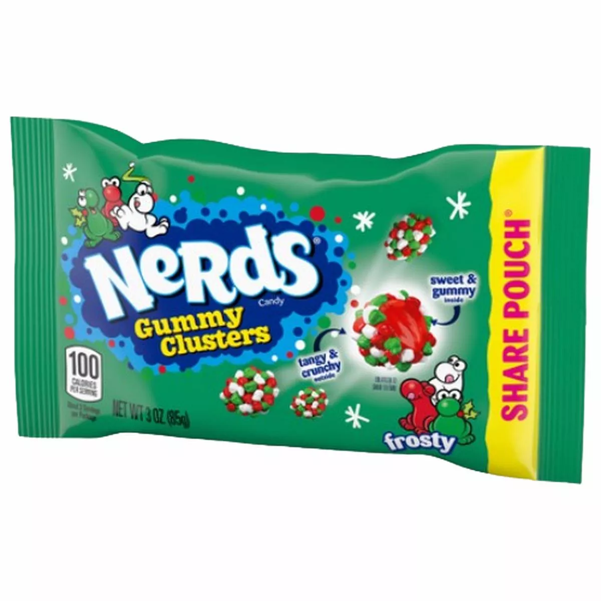 Nerds Holiday Frosty Gummy Clusters 3 oz. Bag