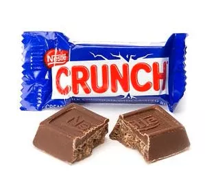 Nestle Crunch Fun Size 5LB Bulk