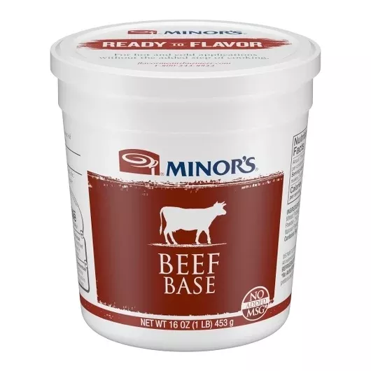 Nestle Professional Refrigerated Minor's Beef Base, 1 Pound, 6 Per Case