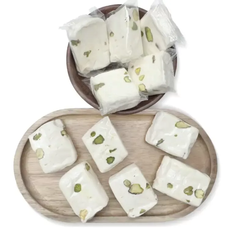 Nougat With Pistachios - White