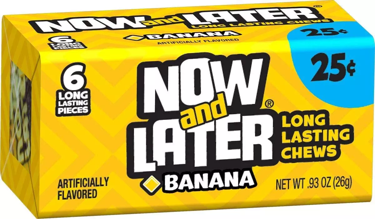 Now and Later & Lt Banana Chngmkr 24 Per Box