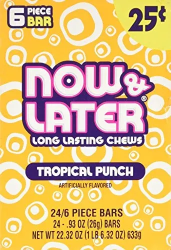 Now and Later & Lt Trop Punch Chngmkr 24 Per Box
