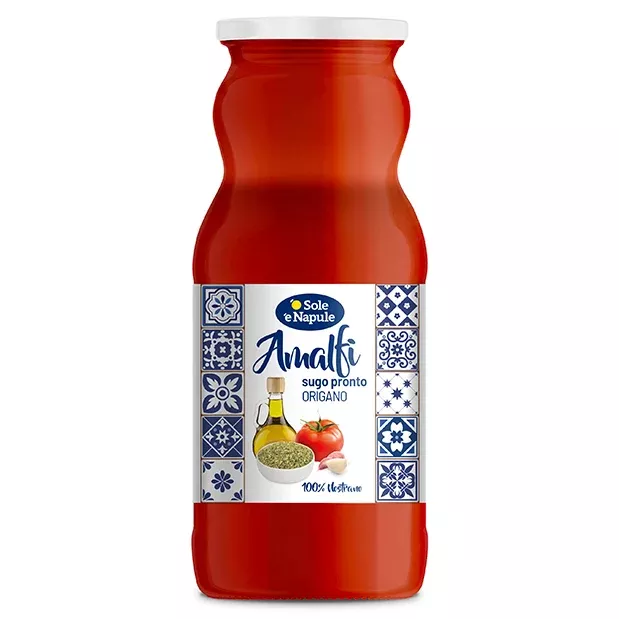 O Sole E Napule Amalfi Tomato and Oregano Sauce, 350g
