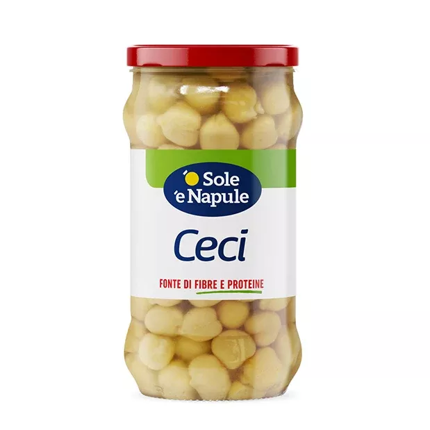O Sole E Napule Chickpeas, Ceci, 10.4 oz | 295g
