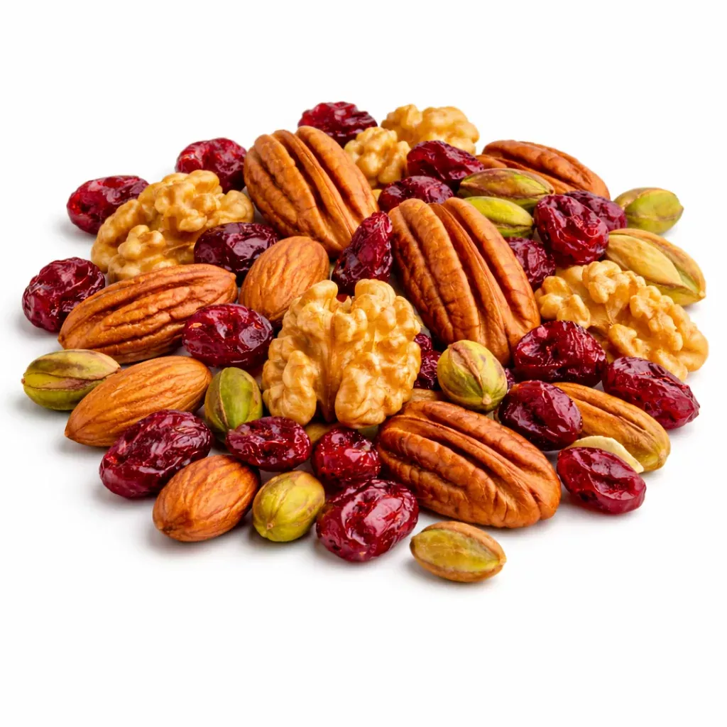 Omega-3 Trail Mix – Cranberries & Mixed Nuts – Bulk Value Bag – 1 lb