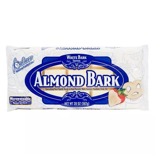 Palmer White Almond Bark Bar – 20 oz.