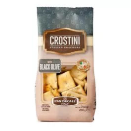 Pan Ducale - Crostini with Black Olives (200 gr - 7.40 oz)