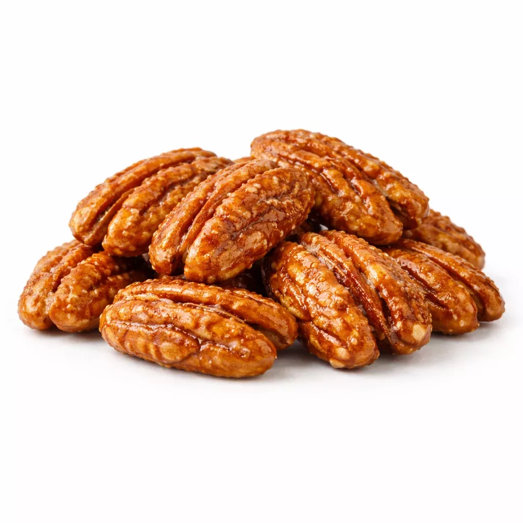 Pecans Honey Glazed – Bulk Value Bag – 1 lb