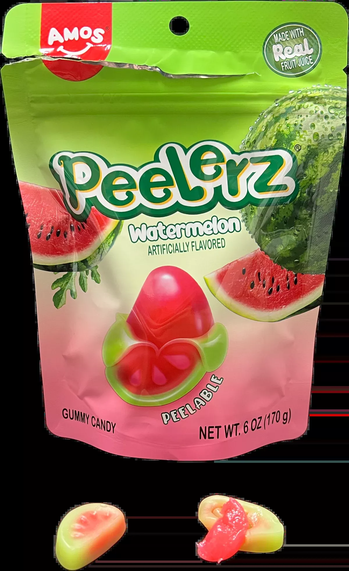 Peelerz 6oz bag Gummy Watermelon