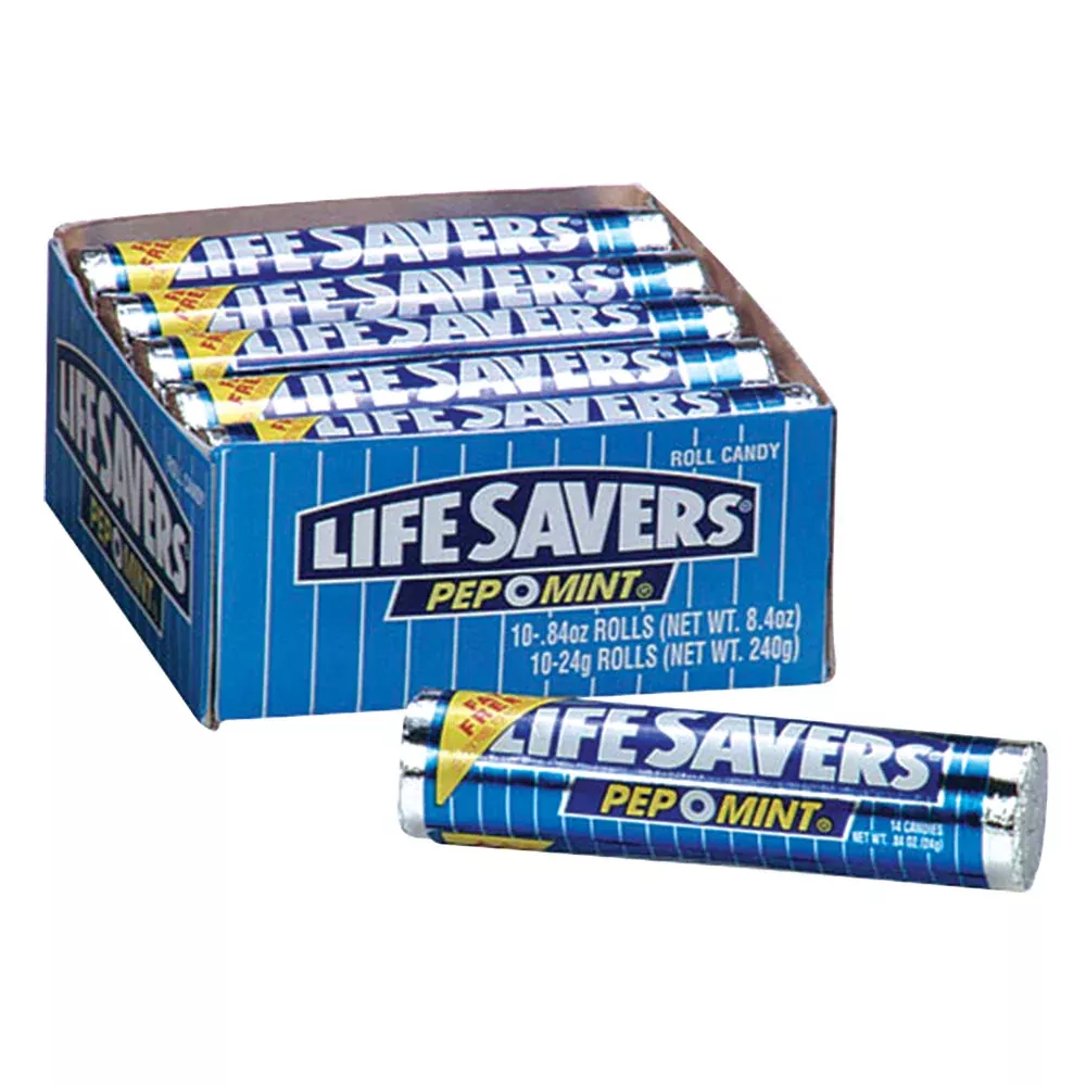 Pep-o-mint Lifesavers Rolls - 20 Rolls