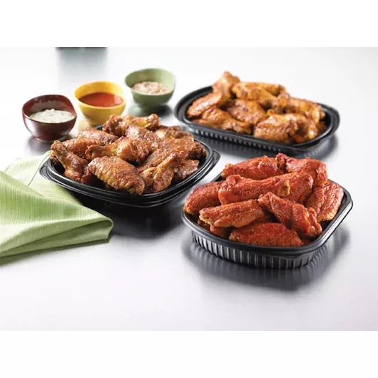 Perdue Farms Frozen Perdue Fully Cooked Steamed 1 St and 2 Nd Joint Sections Medium 162 Chicken Wing, 5 Pound
