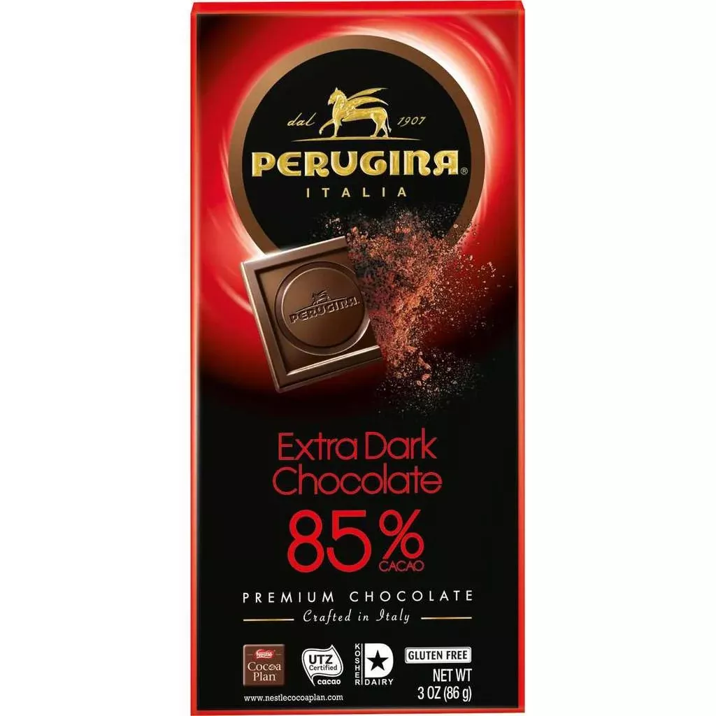 Perugina Extra Dark Chocolate 85%, Cacao. 3 oz | 86g