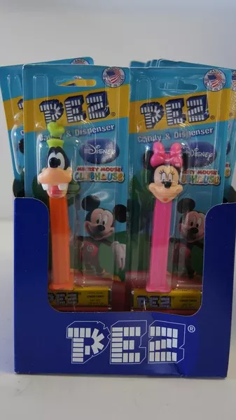Pez Assorted Mickey Dispenser 12 Count