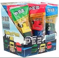 Pez Big Rig Trucks Dispenser 12 Count