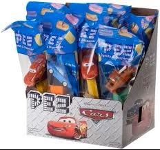 Pez Disney Cars Dispenser 12 Count