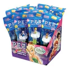 Pez Disney Faries Dispenser 12 Count