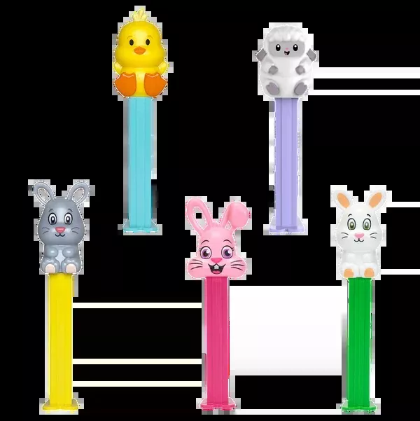 PEZ Easter Collection Candy Dispenser - 1 Piece Blister Pack