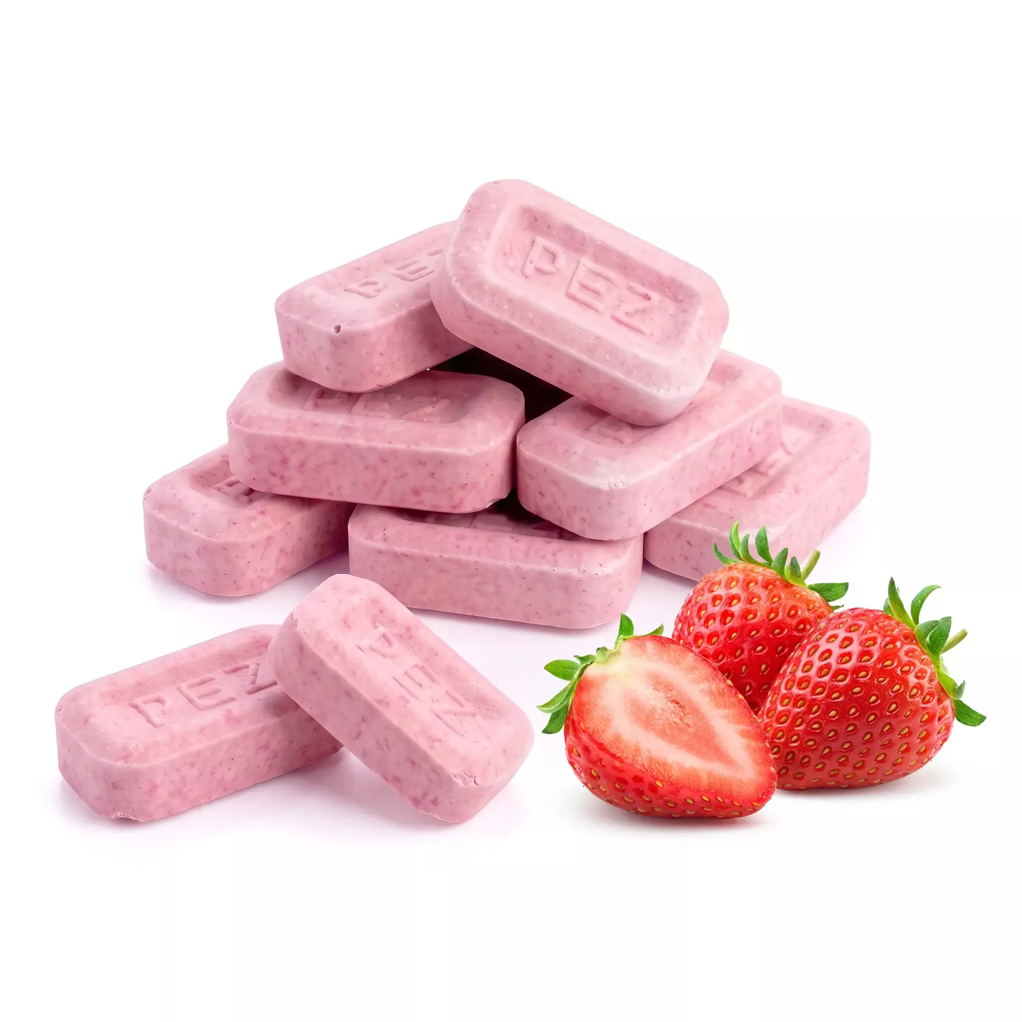 PEZ Strawberry Candy Unwrapped