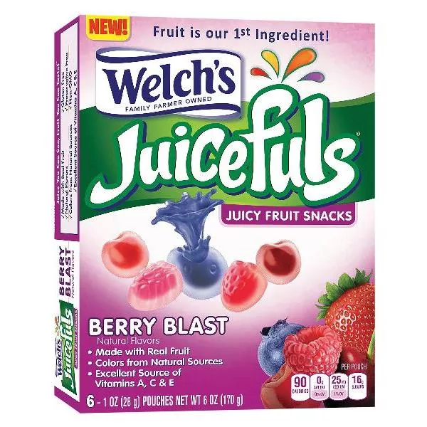 Pim Brands Juicefuls Berry Blast 1 Ounce Size - 48 Per Case