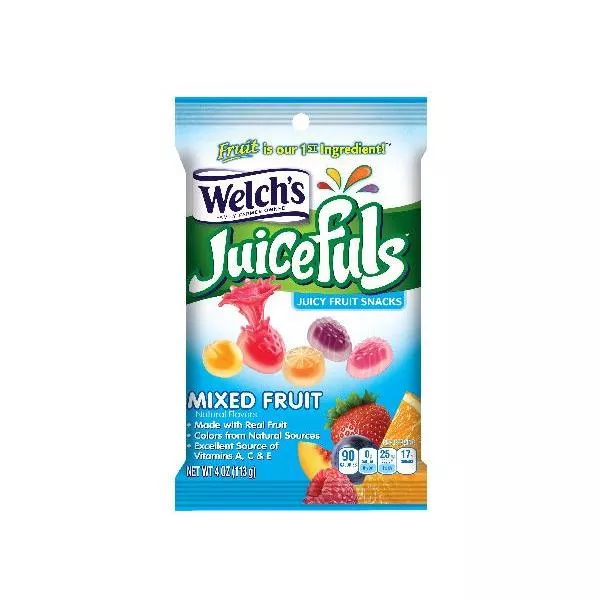Pim Brands Juicefuls Mixed Fruit 4 Ounce Size - 12 Per Case