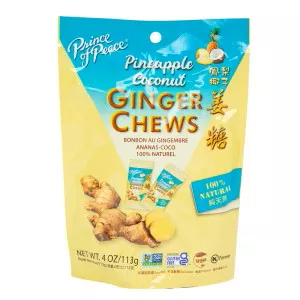 Pineapple Coconut Ginger Chews - Ginger Candy