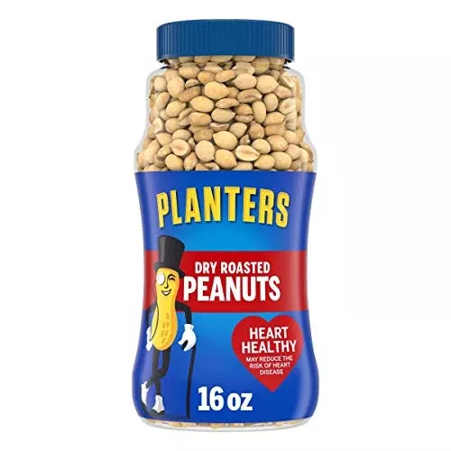 Planters Jar D/r Peanuts 16 oz Single Jar