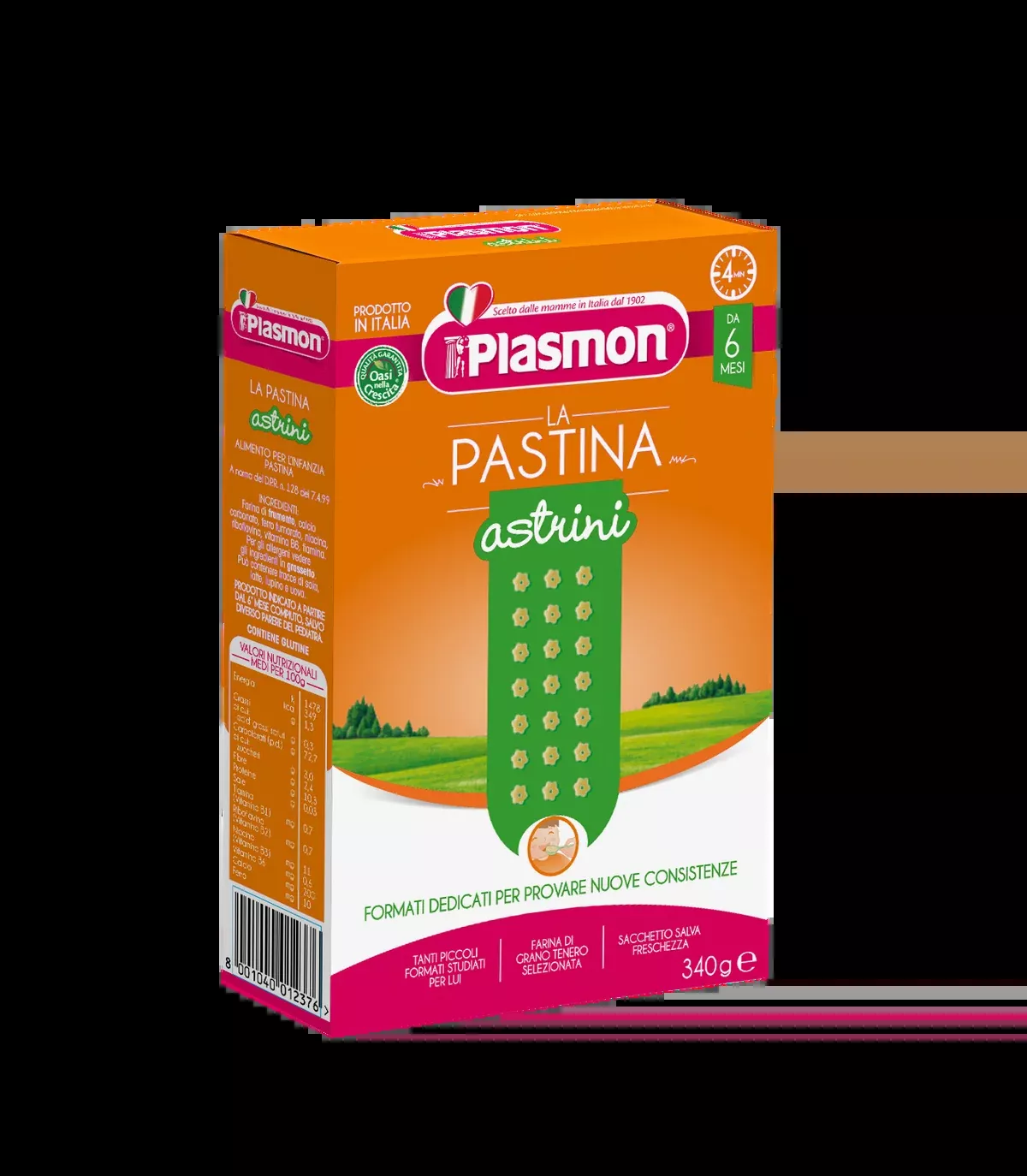 Plasmon Baby Pasta Astrini, 12 oz | 340g