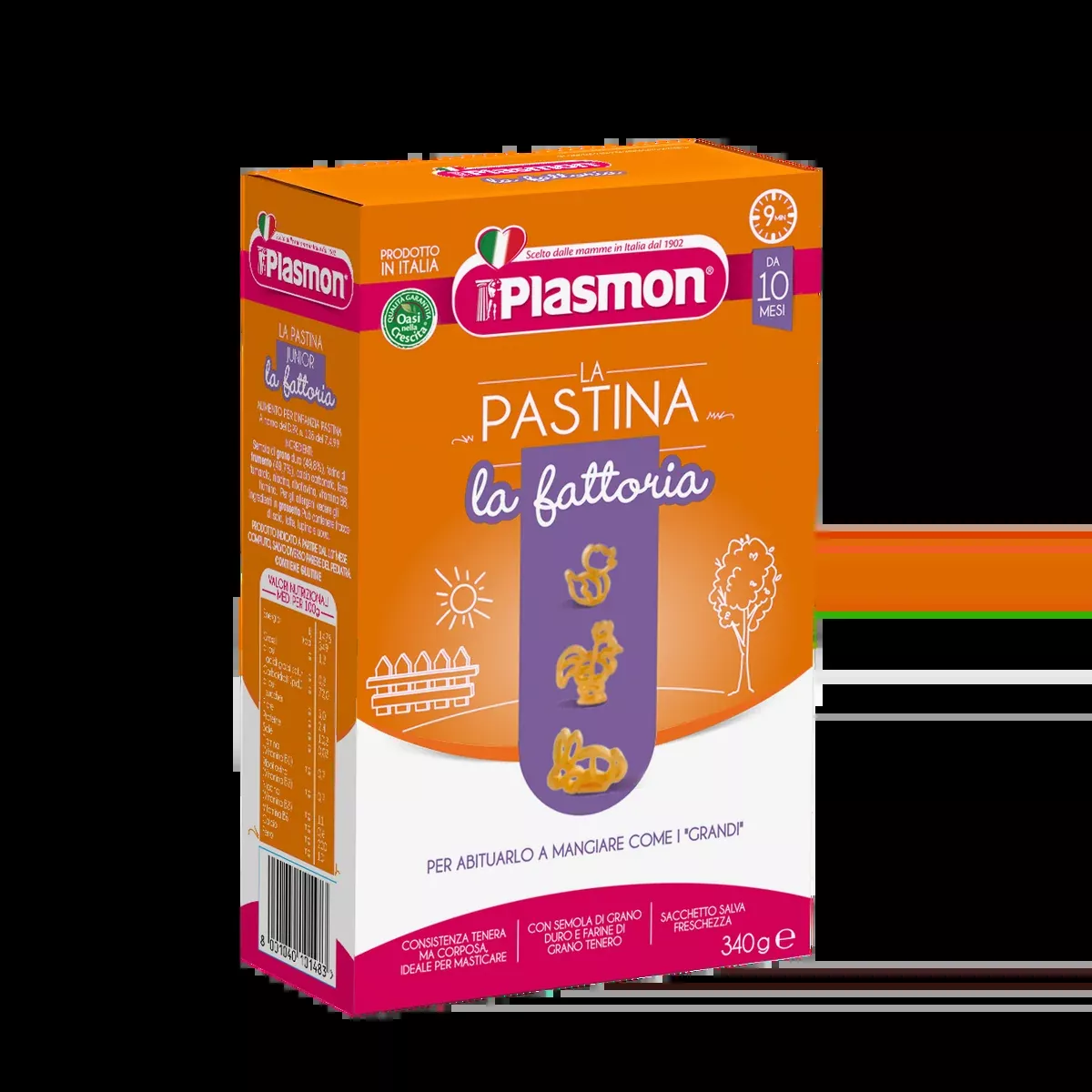 Plasmon Baby Pasta Fattoria, 12 oz | 340g