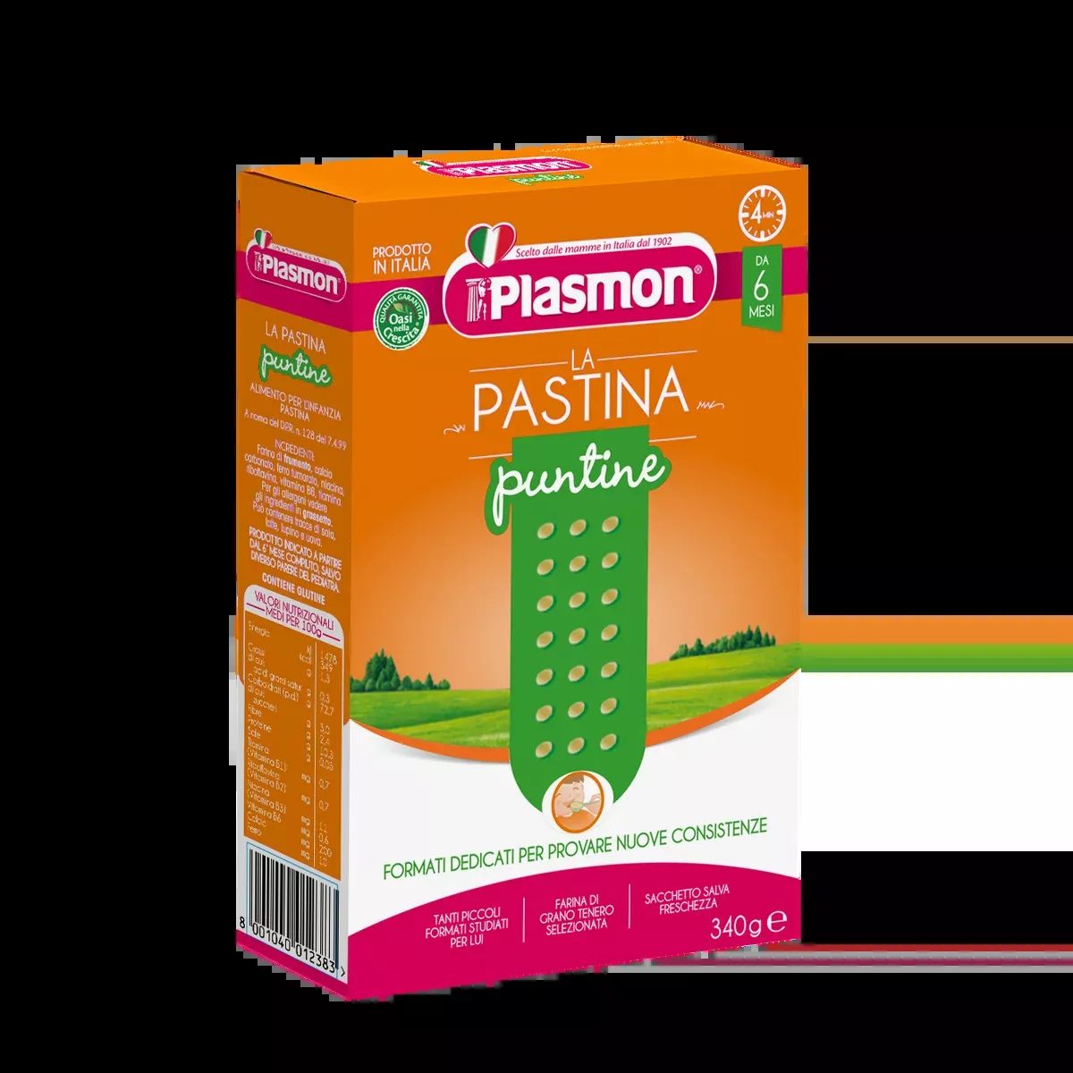 Plasmon Baby Pasta Puntine, 12 oz | 340g