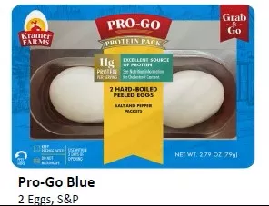 Pro Go Protein 2 Eggs S&p 12ct